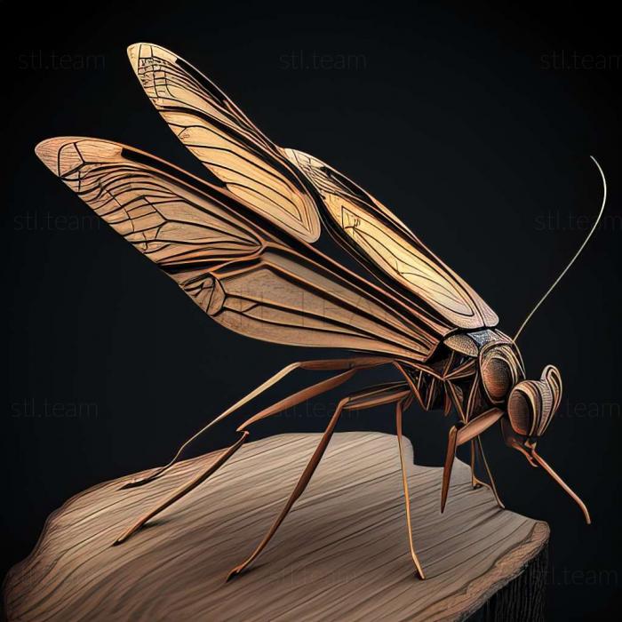 3D модель Calopteryx maculata (STL)